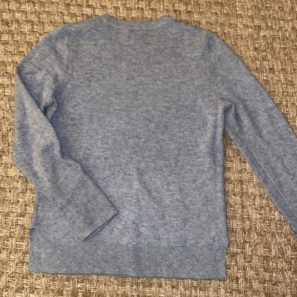 Halogen Gray 100% Cashmere Crewneck Sweater sz Small - Picture 2 of 4